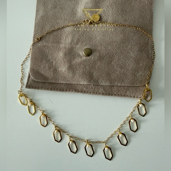 Pearl Martini silver 925 necklace brand new ! Made in Greece 🇬🇷, paid 500 euro - Picture 3 of 6